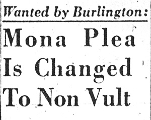 Camden Courier-Post, December 1, 1957, header