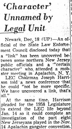 Camden Courier-Post, December 18, 1957 — 'Character' Unnamed by Legal Unit, part 1