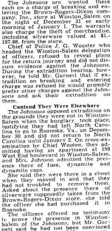 Charleston Daily Mail, January 20, 1934 — Eddie Metelski