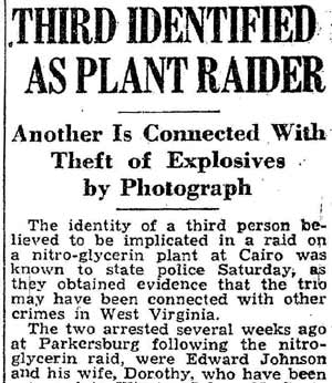 Charleston Daily Mail, February 4, 1934 — Eddie Metelski