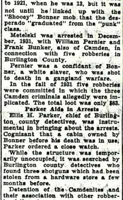 Camden Courier-Post, August 5, 1936 — Eddie Metelski execution continued
