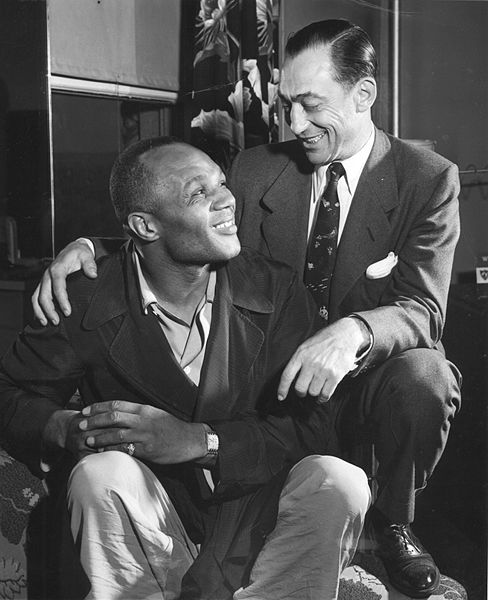 Jersey Joe Walcott and Felix Bocchicchio