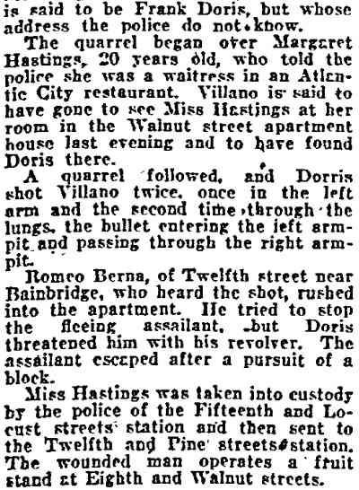 Philadelphia Inquirer, January 19, 1922, page 2