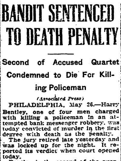 Trenton Evening Times, May 26, 1926, page 1
