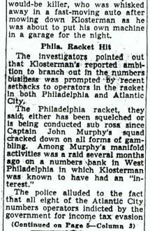 Shooting Laid to Gang Rivals article, part 3