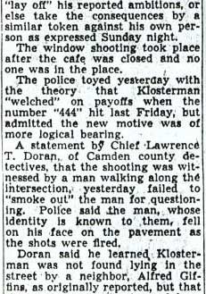 Shooting Laid to Gang Rivals article, part 5