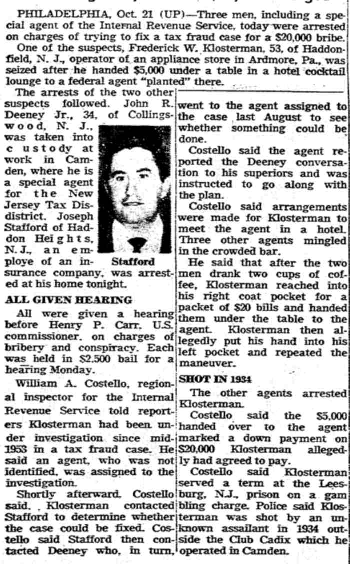 San Diego Union, October 22, 1955, page 3