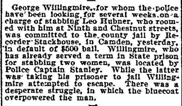 Philadelphia Inquirer, July 27, 1906