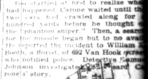Suspected Sniper article (continued)