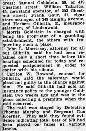 Goldstein, January 29, 1938