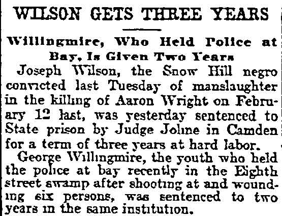 Philadelphia Inquirer, October 17, 1903
