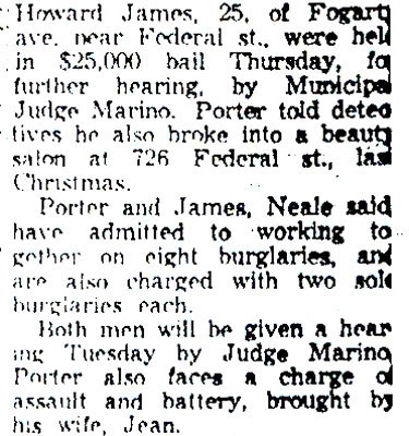 Camden Courier-Post, December 20, 1957 — 12 Burglaries Confessed by 2 Relatives (part 2)
