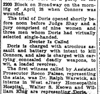 John Doris trial, continued