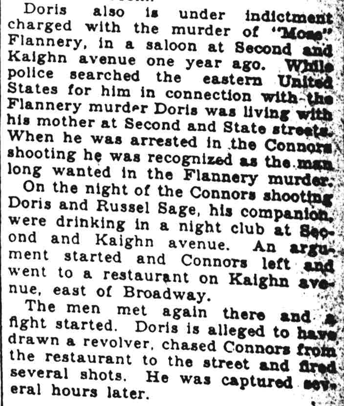 Camden Courier-Post, August 27, 1929 — Woman Missing as Doris Trial Is Opened Here (conclusion)
