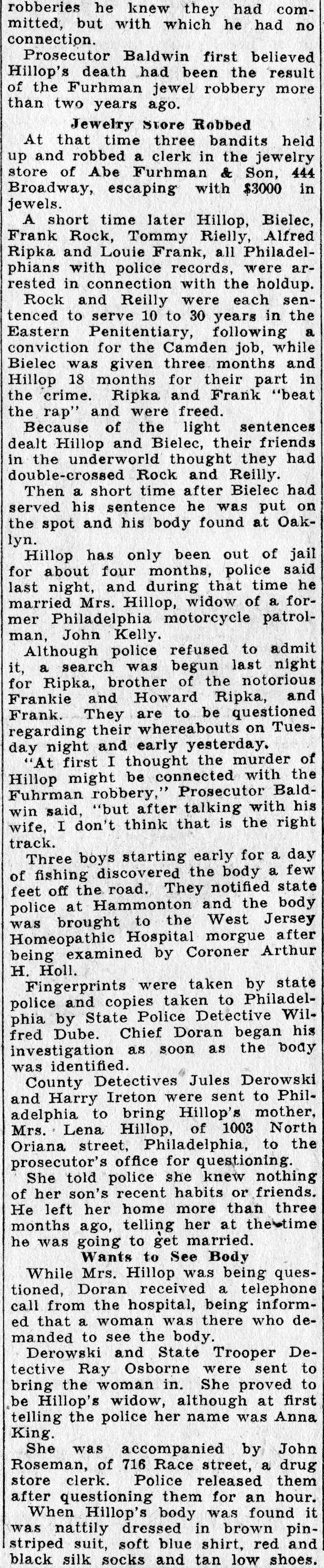 Camden Courier-Post June 9 1932