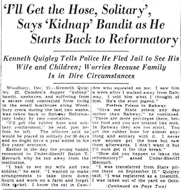 Newspaper article about capture, part 2