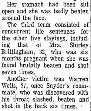 Connellsville Daily Courier, July 17, 1970 — Three Life Terms Given Slayer In Seven Deaths (continued)