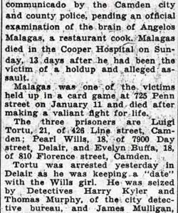 Luigi Tortu case continued