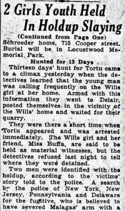 Luigi Tortu case continued