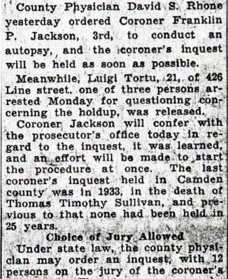 Luigi Tortu case continued