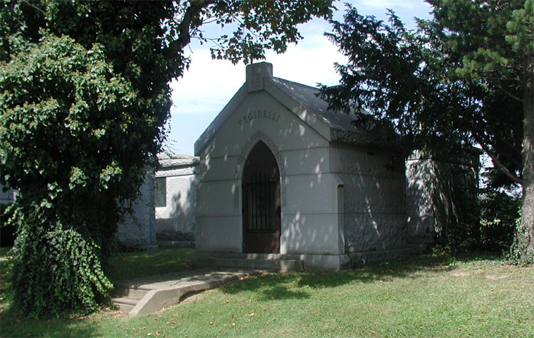 Final Resting Place of Marco Reginelli. Calvary Cemetery, Cherry Hill, NJ