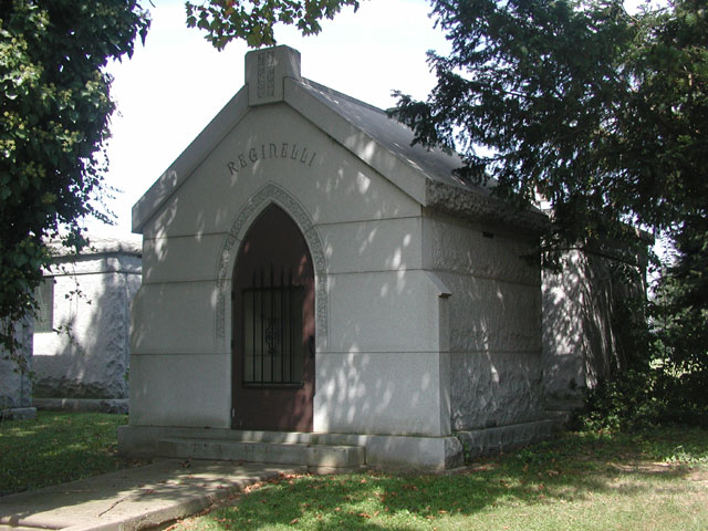 Final Resting Place of Marco Reginelli. Calvary Cemetery, Cherry Hill, NJ