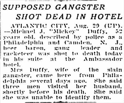 Charleston WV Daily Mail August 30, 1931