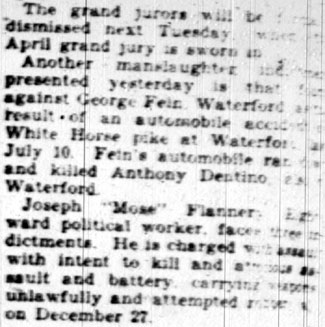 Grand jury indictment, continued