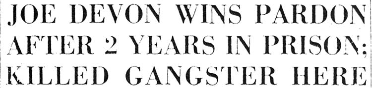Camden Morning Post November 10, 1930 — headline