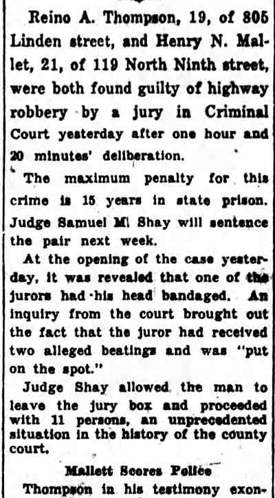 Bus bandits found guilty, continued