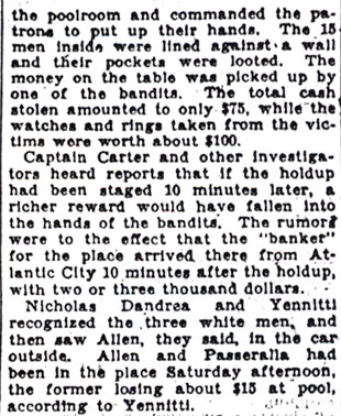 Bail Is Denied Roxie Allen in Robbery of 15 in Craps Game, part 5