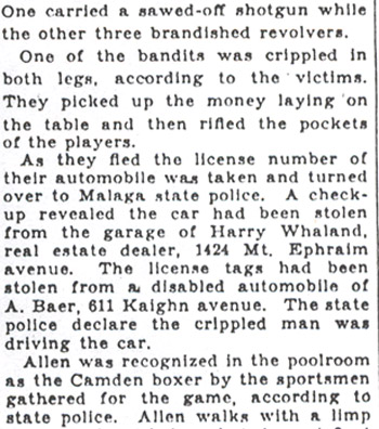 Roxie Allen Held As One of Gang in Dice Game Holdup, part 4