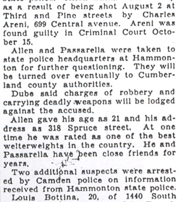 Roxie Allen Held As One of Gang in Dice Game Holdup, part 5