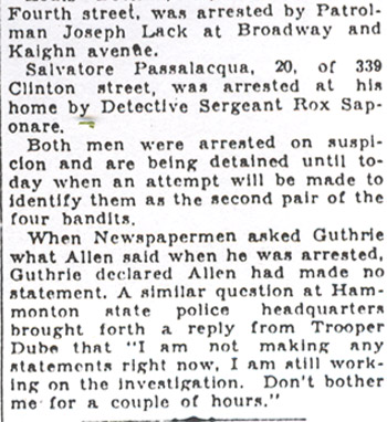 Roxie Allen Held As One of Gang in Dice Game Holdup, part 6