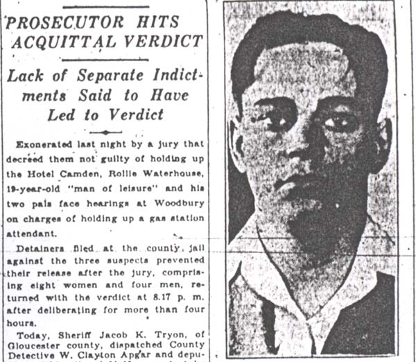 3 Freed in Holdup By Jury Held for Woodbury Court (continued)
