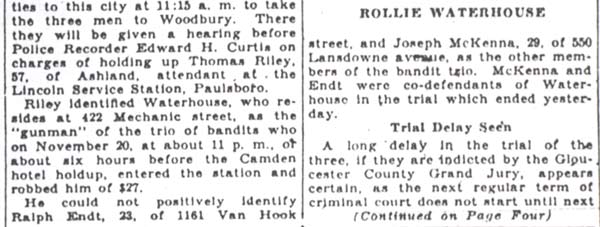 3 Freed in Holdup By Jury Held for Woodbury Court (continued)