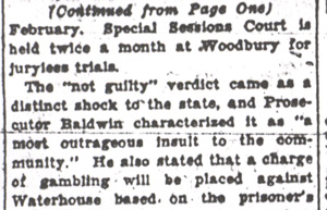 3 Freed in Holdup By Jury Held for Woodbury Court (continued)