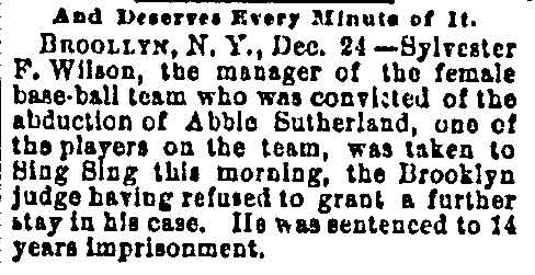 Charlotte Observer, December 25, 1892 — And Deserves Every Minute of It