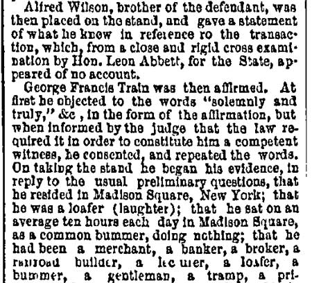 Philadelphia Inquirer, November 13, 1877 — The Wilson Case (part 2)