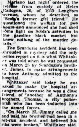 Mariano Seeks Police Report In Hit, Run Case (continued)