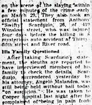 Police Review All Stories In Scola Murder (continued)
