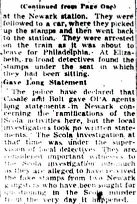 Police Scour Phila for Scola Witness (continued)