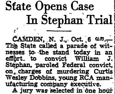 Trenton Times, October 6, 1936 — State Opens Case In Stephan Trial