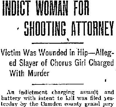 Philadelphia Inquirer clipping, April 1, 1916 — Cecelia Hoeffler, William B. Knight, Wilson Ashbridge