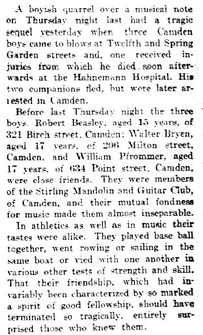 Philadelphia Inquirer, May 27, 1906, page 3