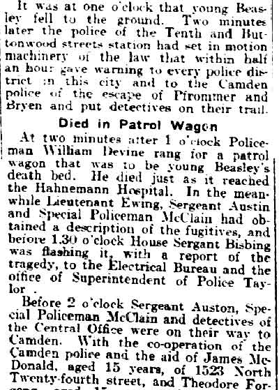 Philadelphia Inquirer, May 27, 1906, page 8