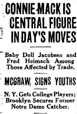 Davenport Democrat and Leader article, June 16, 1926, part 1