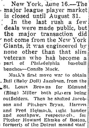 Davenport Democrat and Leader article, June 16, 1926, part 3