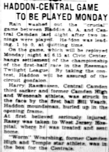 Grover Worm Wearshing, June 30, 1928