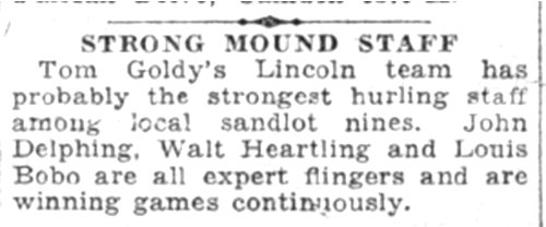 Camden Minor League, August 5 1933